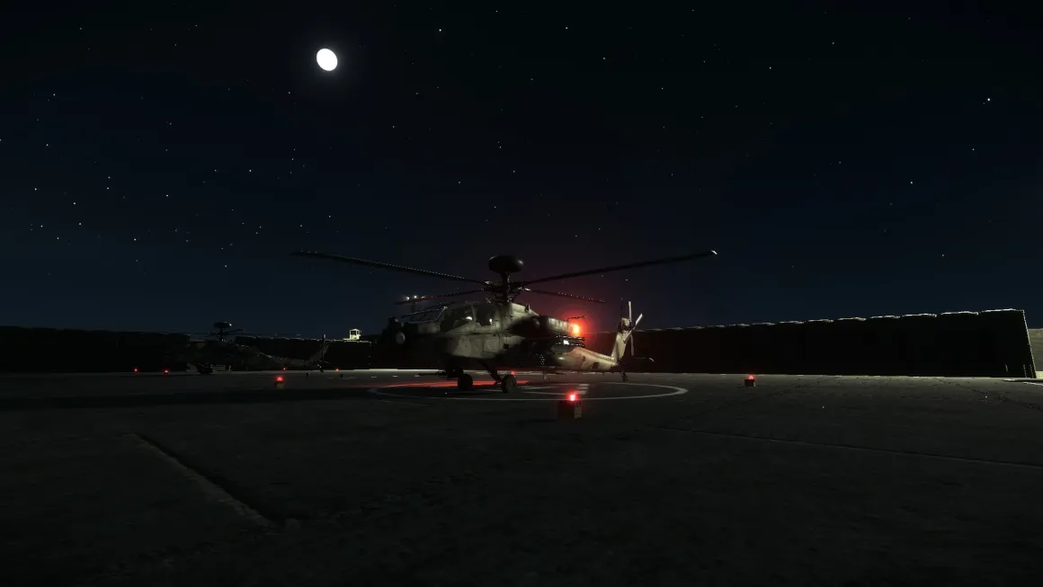 Helicóptero nocturno